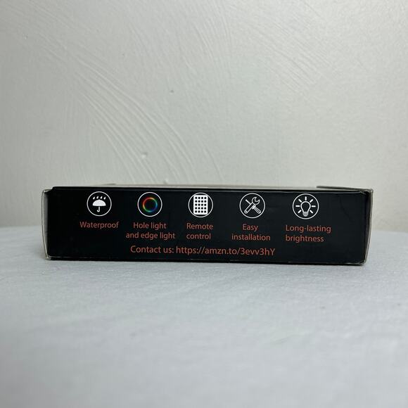 LED Basketball Hoop Lights with Remote Control New in Box - Picture 4 of 4